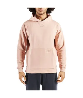 Sudadera con capucha Kappa Edwyn Life Hombre Pink