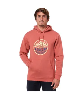 Sudadera con Capucha rosa Rip Curl Down The Line Hombre