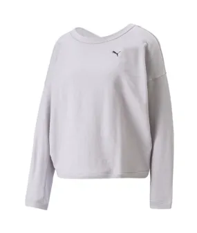 Sudadera De Yoga Puma Studio Plastic Free Mujer Spring Lavender Heather