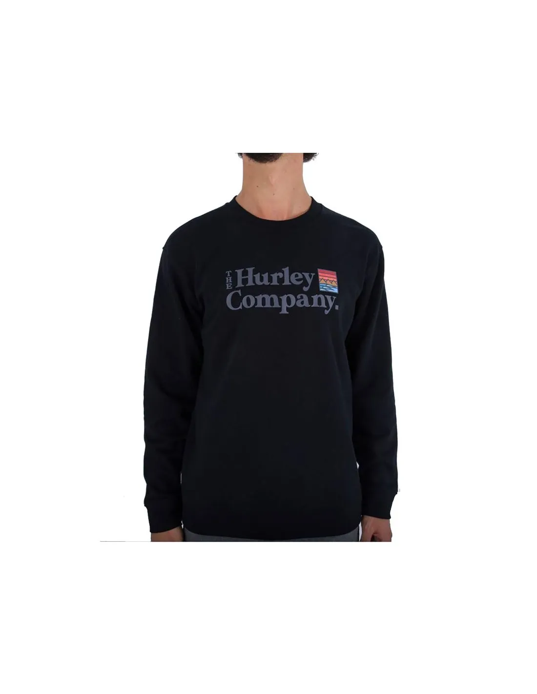 Sudadera Hurley Ponzo Canyon Summer negro Hombre