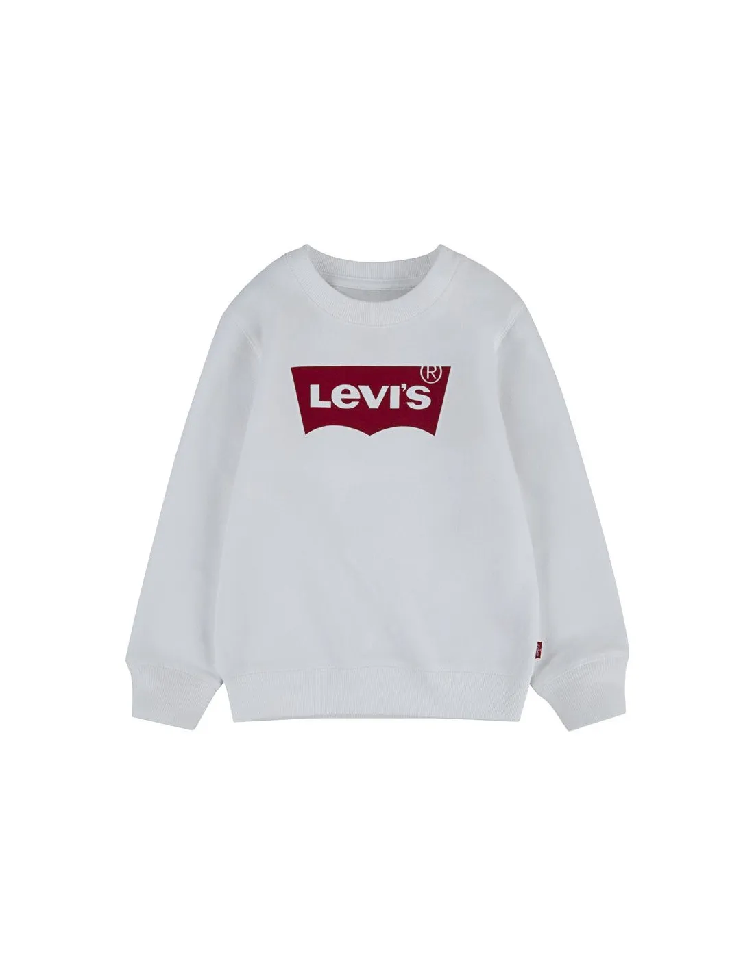 Sudadera Levi's Batwing Crewneck Boy White