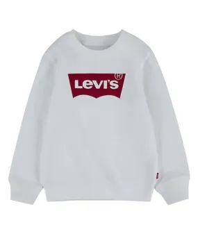 Sudadera Levi's Batwing Crewneck Boy White