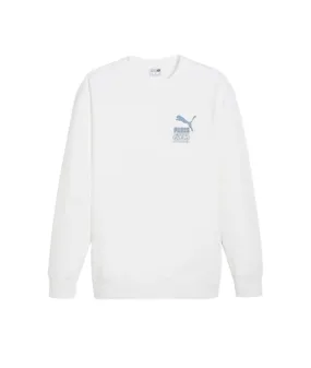 Sudadera Puma CLASSICS BRAND LOVE Blanco