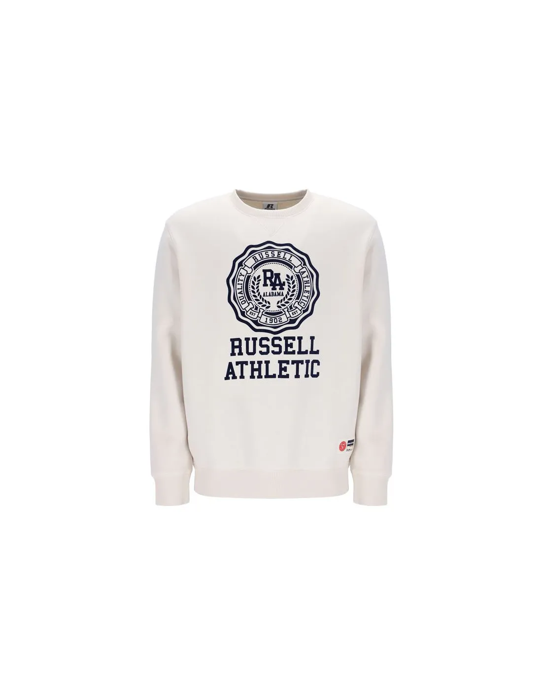 Sudadera Russell Ath Rose Hombre White Sand Hombre Blanco