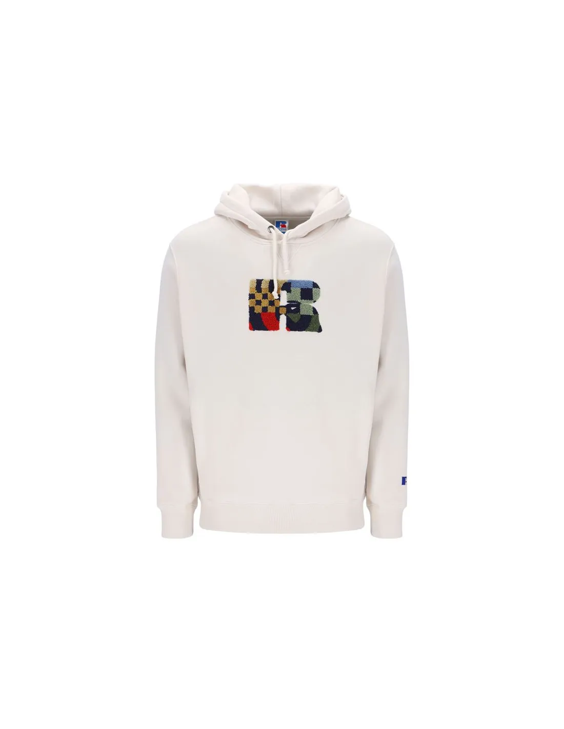 Sudadera Russell Hoody Makie Hombre White Sand Hombre Blanco