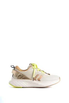 Tenis Fly Up Spirited en textil y cuero para mujer silueta liviana