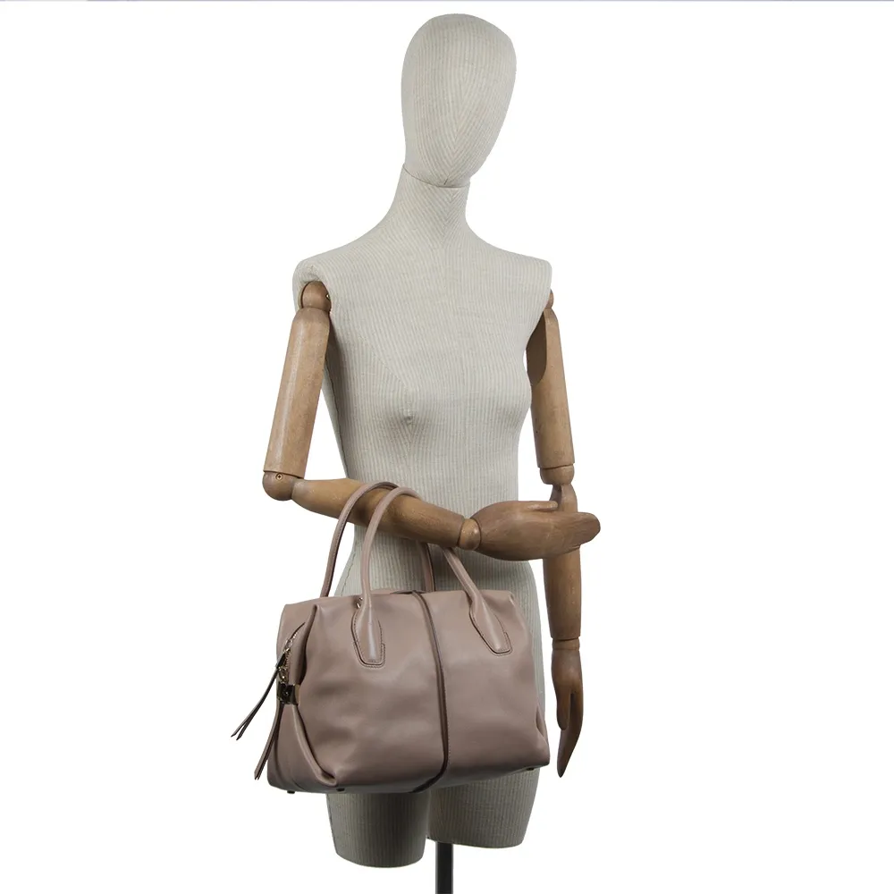 Tod's Bolso D Bow Rosa Nude