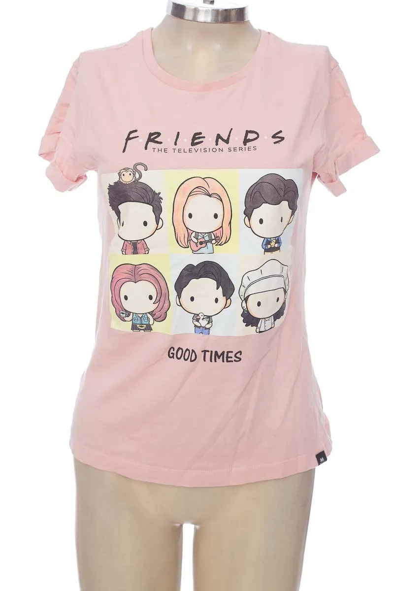 Top / Camiseta color Rosado - Movies