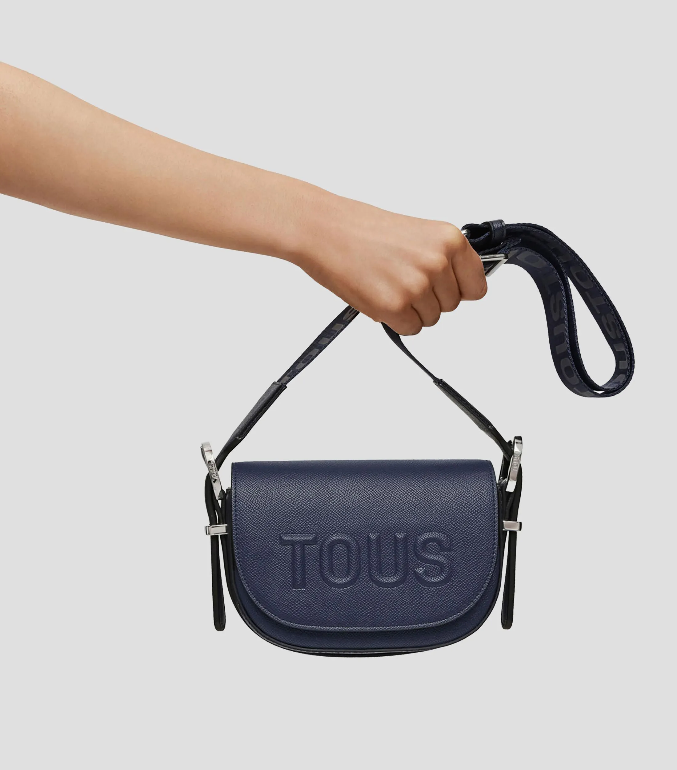 Tous Bolso crossbody azul Brenda con logotipo Mujer