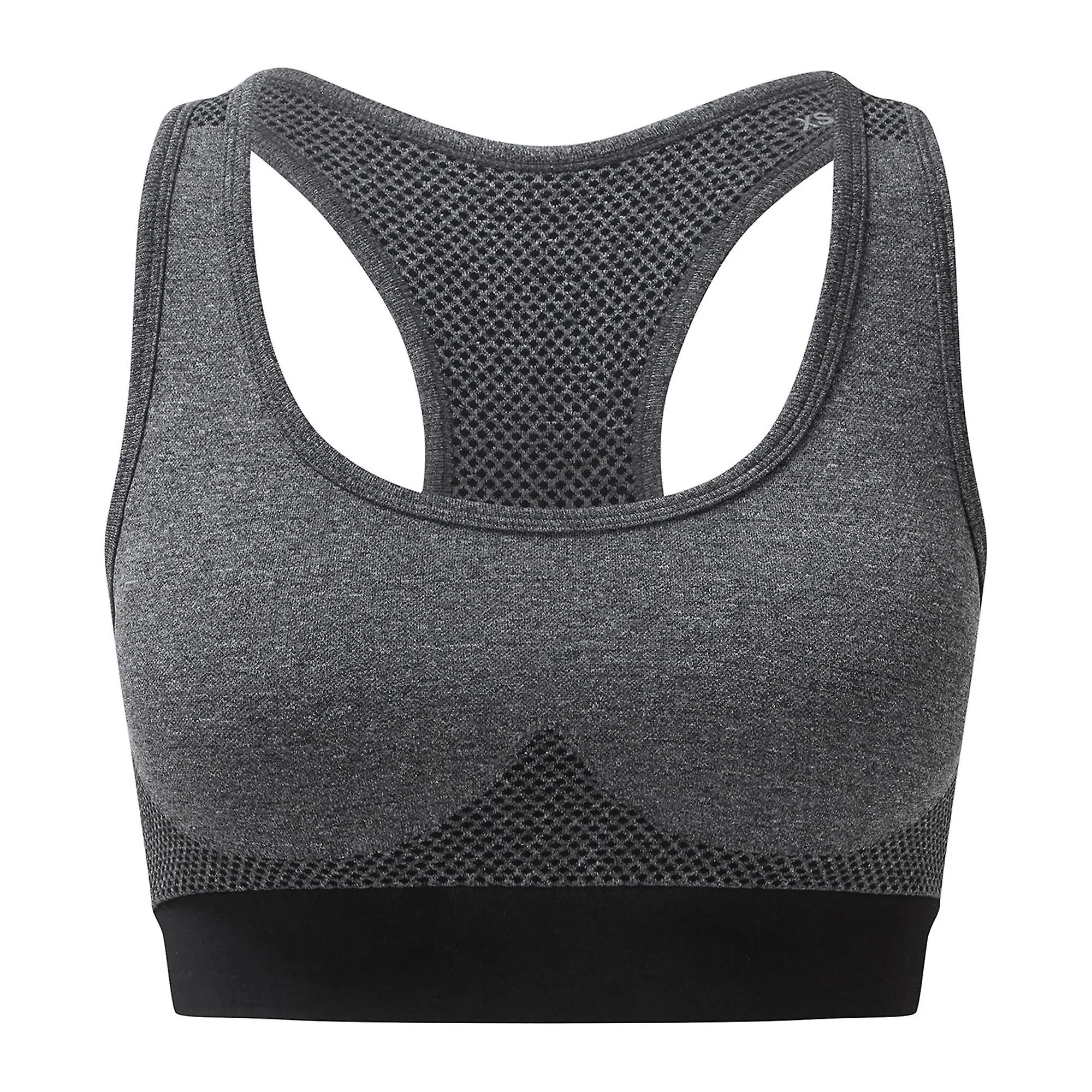 TriDri Mujer / Dama Esculpida Melange Seamless 3D Sports Bra