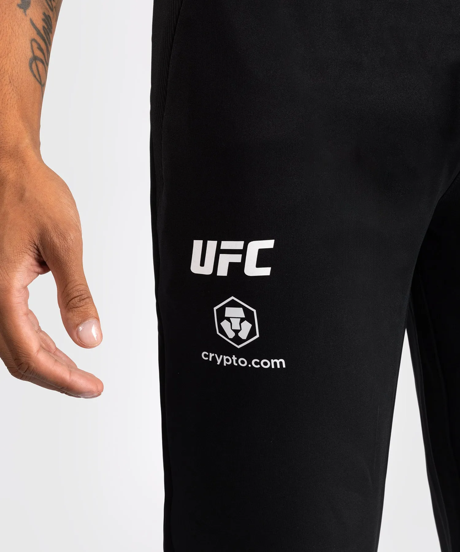 UFC Fusion by Venum Authentic Fight Night Pantalón de Pierna Recta para Hombre - Negro