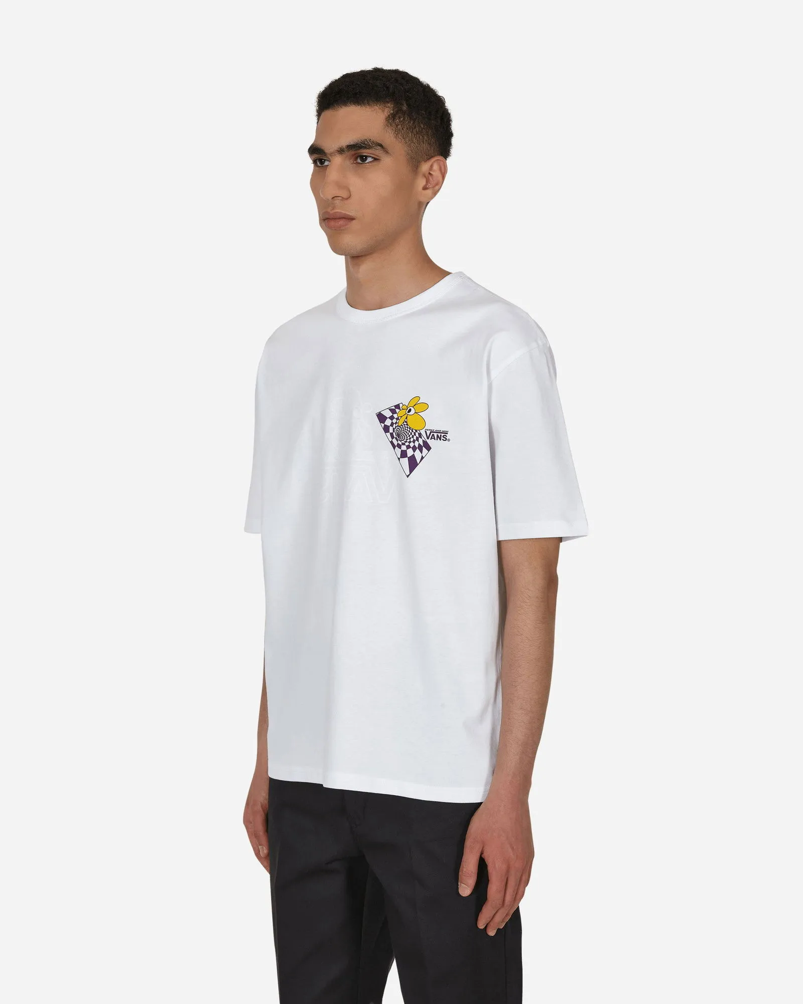 Vans Spiral Checker Tee x p.a.m