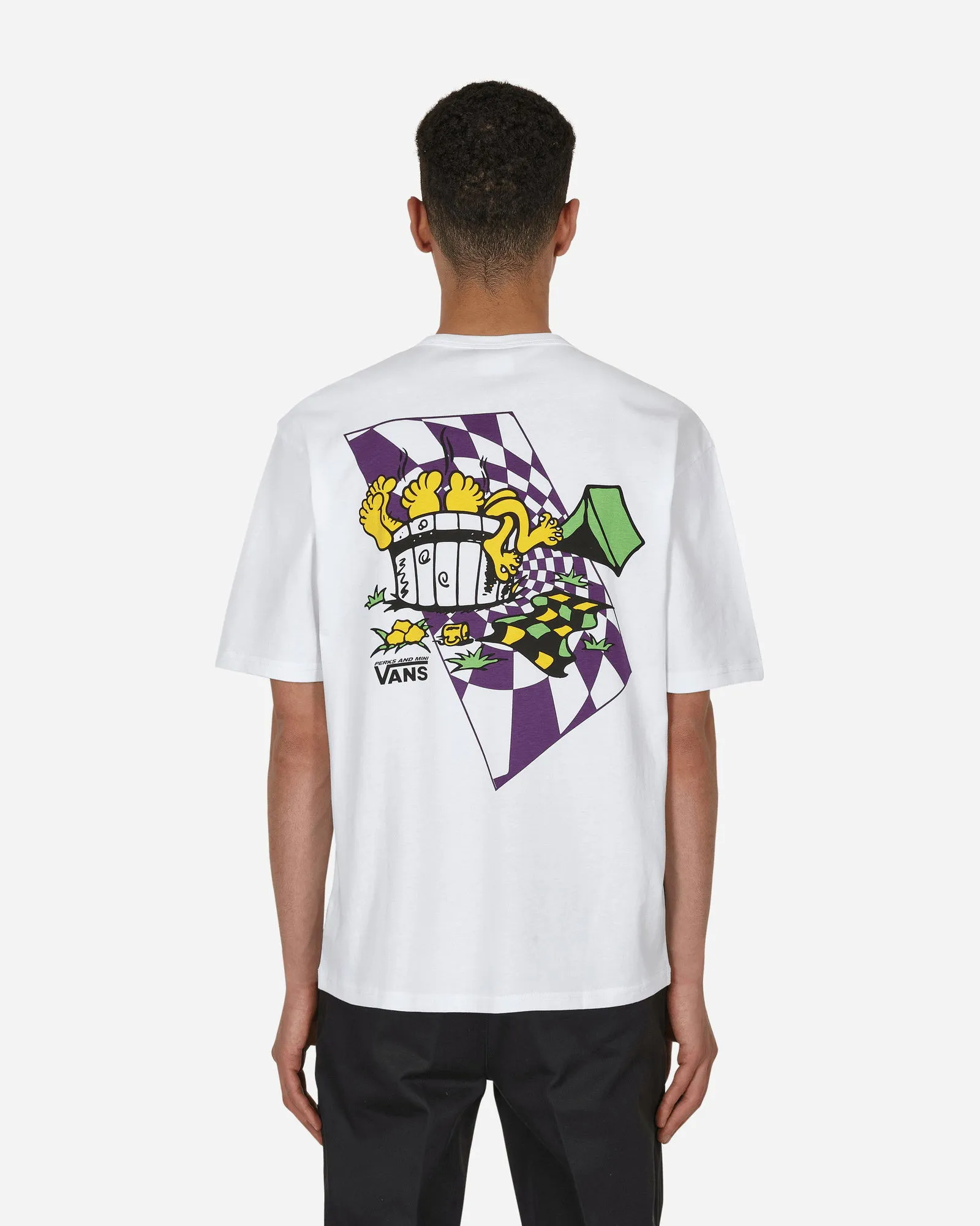 Vans Spiral Checker Tee x p.a.m