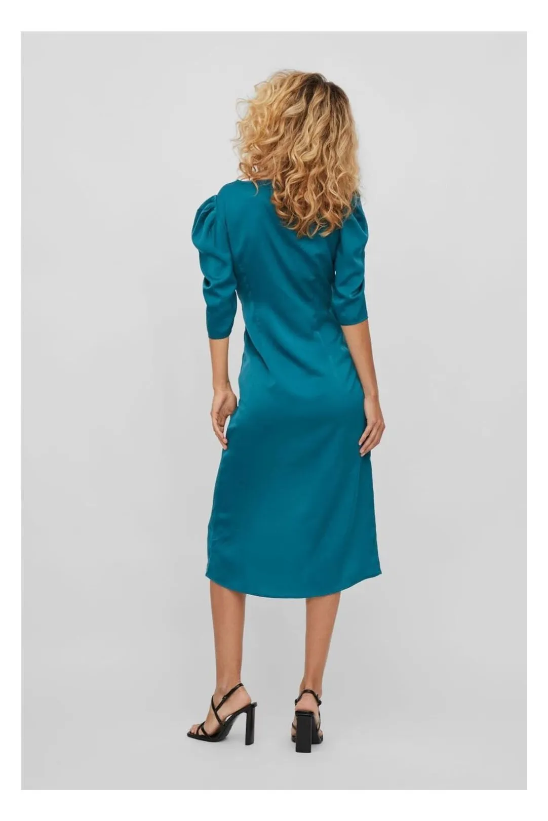 Vestido midi Vimariana verde