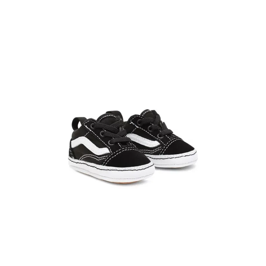 Zapas Vans Old Skool Crib Bebé Negro