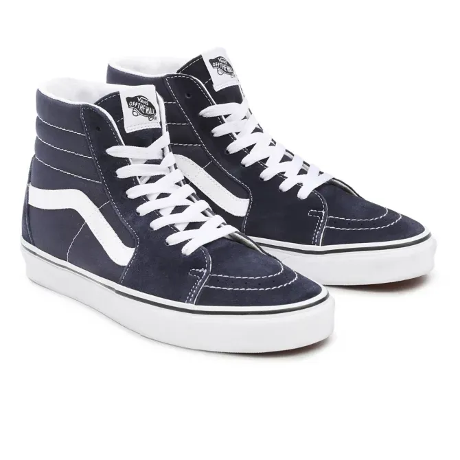 Zapatillas altas VANS Skate número uno del mundo unisex SK8-HI parisian night/true white Ref. VN0A5JMJ4W6 azul marino