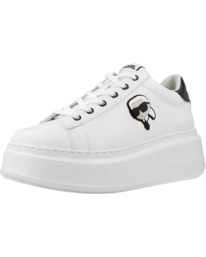 Zapatillas deporte KARL LAGERFELD  de Mujer ZAPATILLAS MUJER MODELO ANAKAPRI COLOR BLANCO  011 WHITE