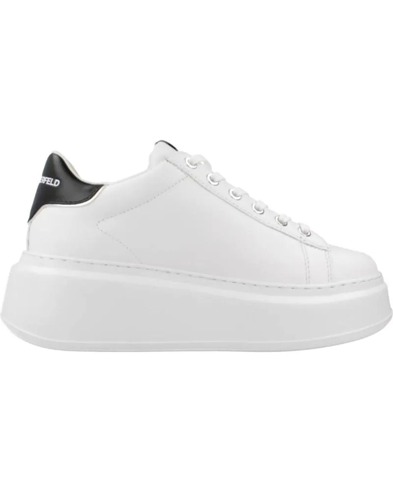 Zapatillas deporte KARL LAGERFELD  de Mujer ZAPATILLAS MUJER MODELO ANAKAPRI COLOR BLANCO  011 WHITE