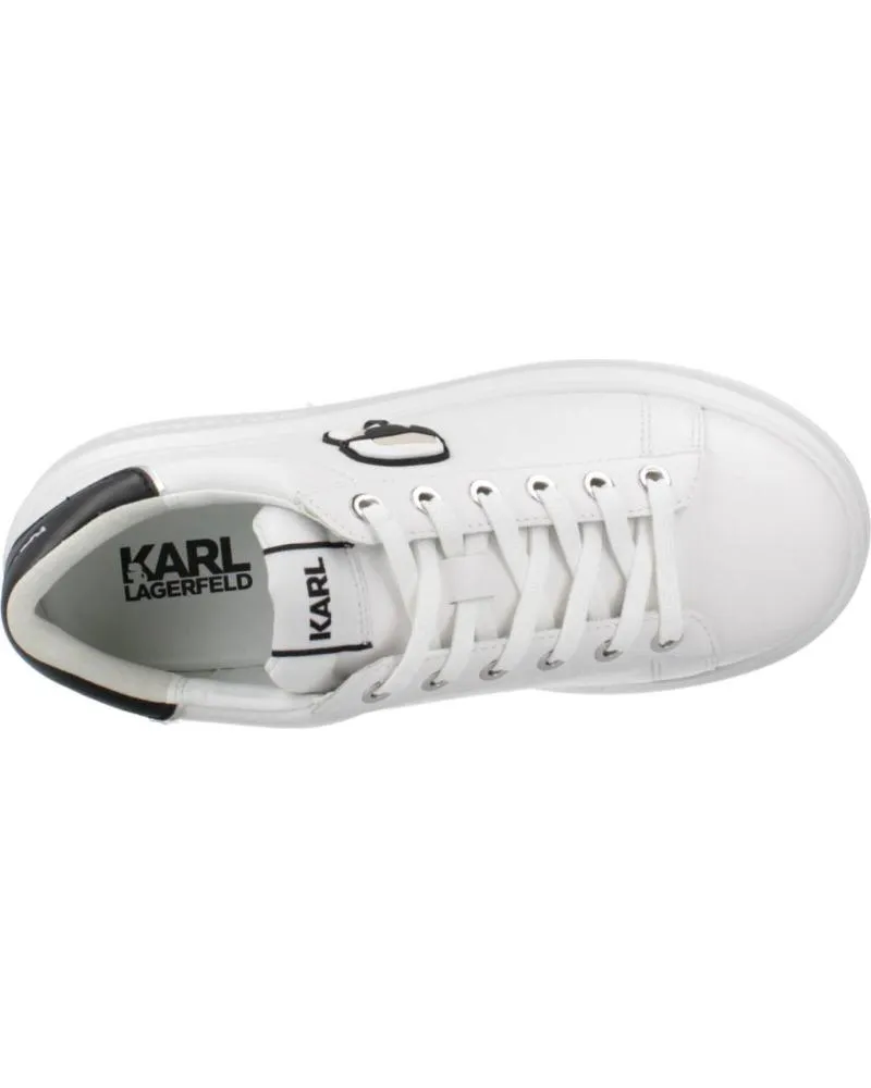 Zapatillas deporte KARL LAGERFELD  de Mujer ZAPATILLAS MUJER MODELO ANAKAPRI COLOR BLANCO  011 WHITE