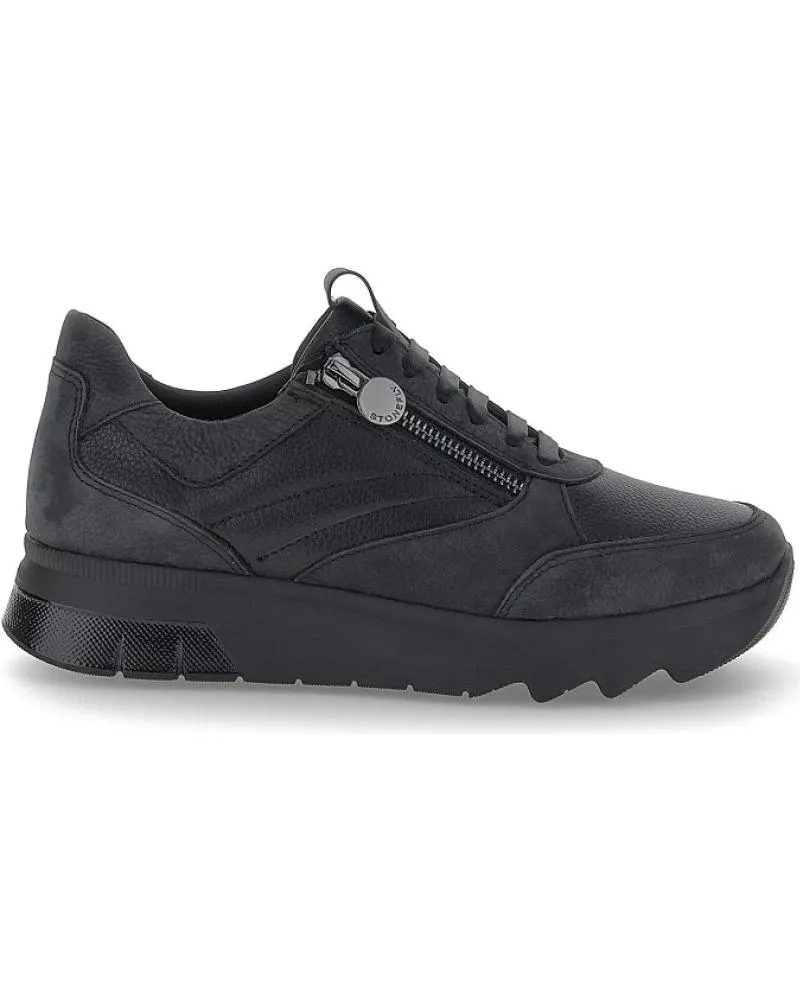 Zapatillas deporte STONEFLY  de Mujer SPOCK 42 NABUK-NAPPA LTH 221710  NEGRO