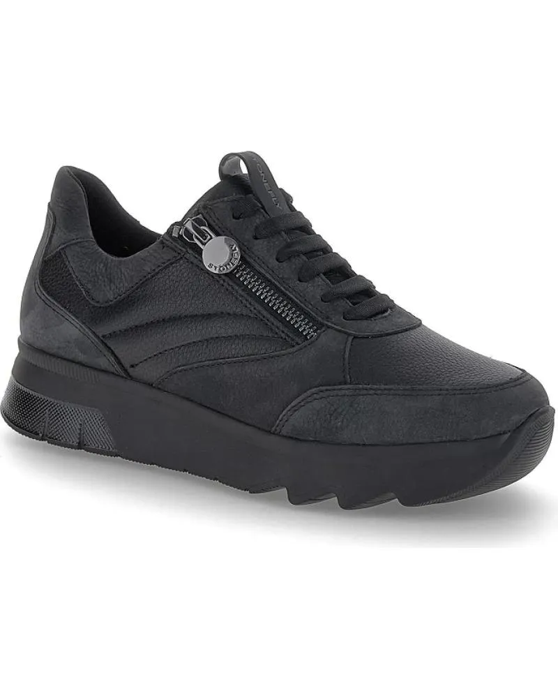 Zapatillas deporte STONEFLY  de Mujer SPOCK 42 NABUK-NAPPA LTH 221710  NEGRO