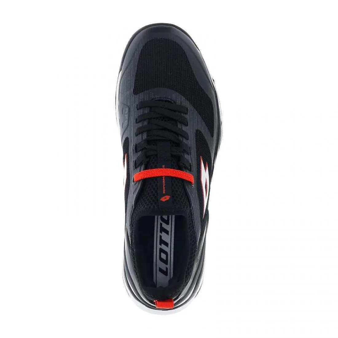 Zapatillas Lotto Mirage 200 Negro Rojo | Lotto