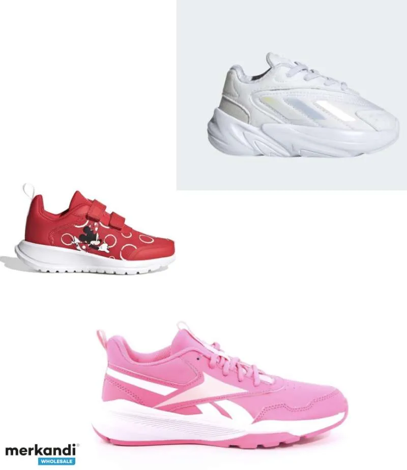 ZAPATILLAS PARA NIÑOS, ADIDAS Y REEBOK, STOCK 2, DISPONIBLE 8 EXISTENCIAS