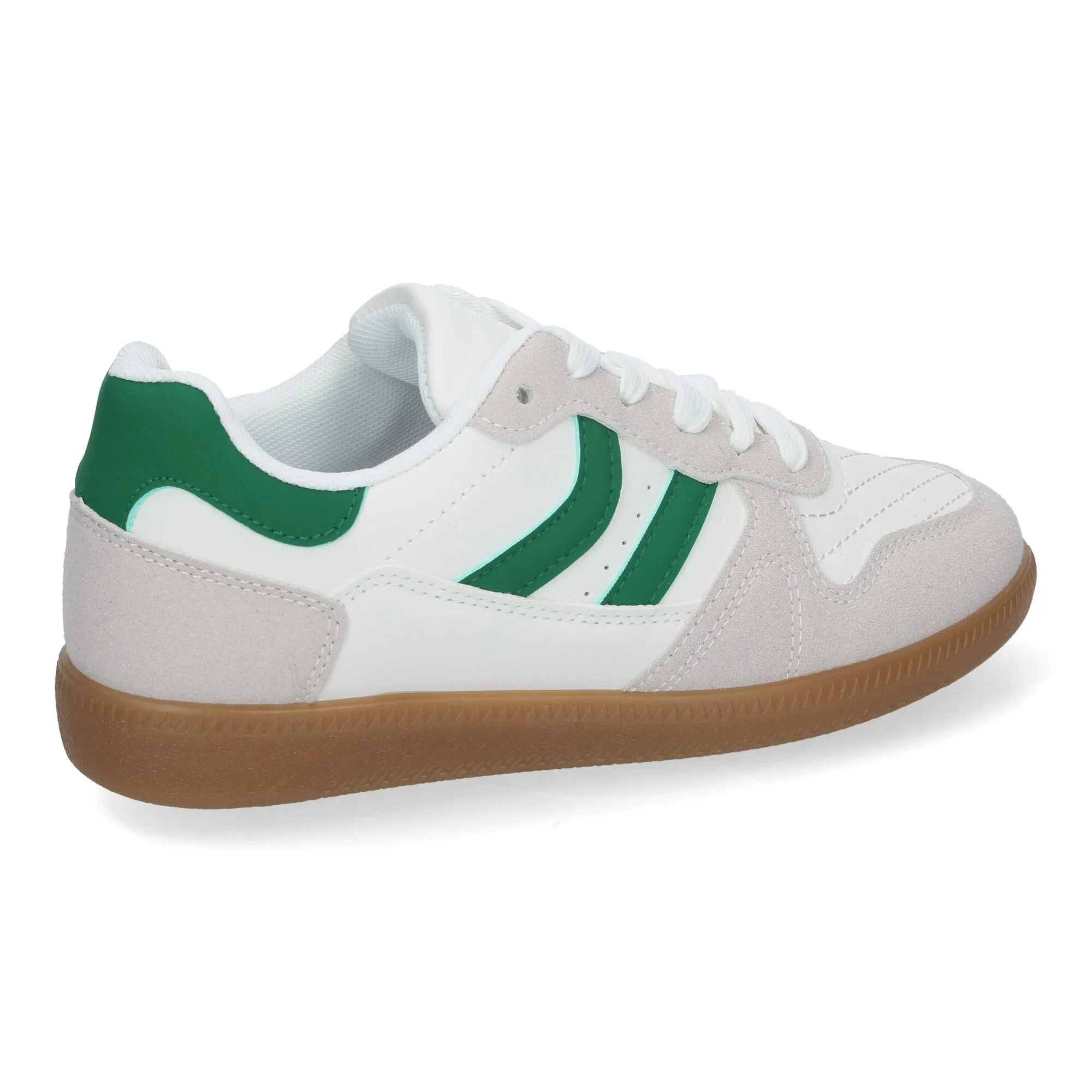 Zapatillas planas cómodas elegantes para mujer color verde G011-2