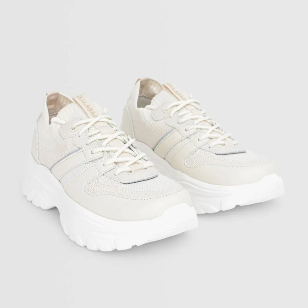 Zapatillas Urbanas Malabar Para Mujer Chunkmedia Blanco