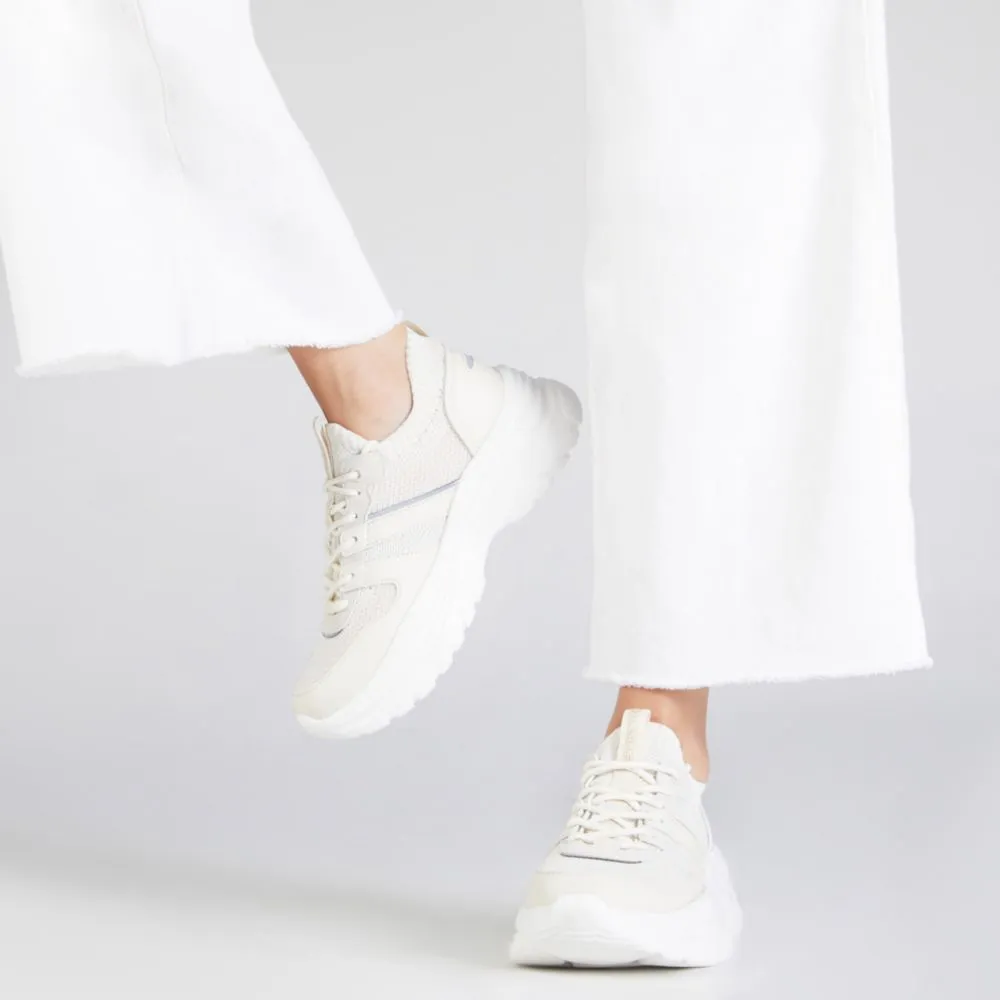 Zapatillas Urbanas Malabar Para Mujer Chunkmedia Blanco