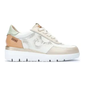 ZAPATILLAS URBANAS MUJER  RUEDA W2A-6553C1 BLANCO