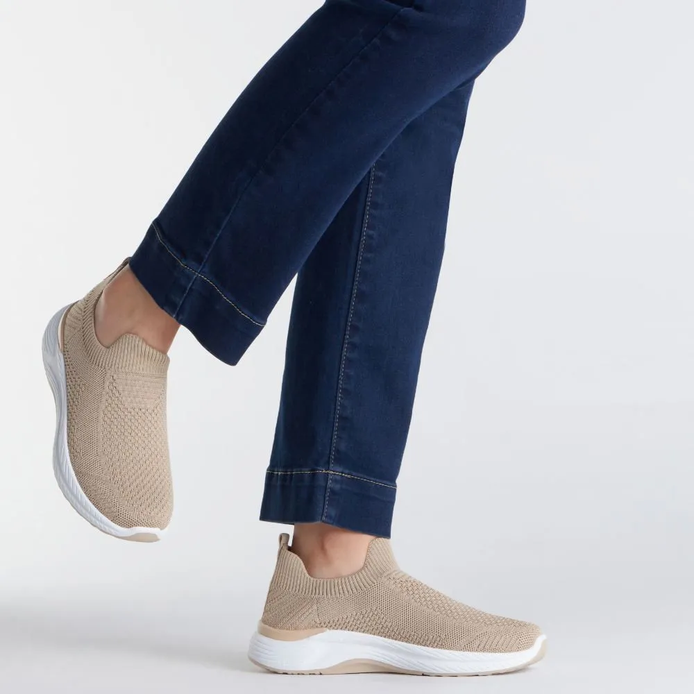 Zapatillas Urbanas Para Mujer Madison Depoknit Beige