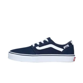 Zapatillas VANS Skate Niño Chapman Stripe (Suede/Canvas) Dress Blu Mod. VN0A349SMIT azul lona y cuero