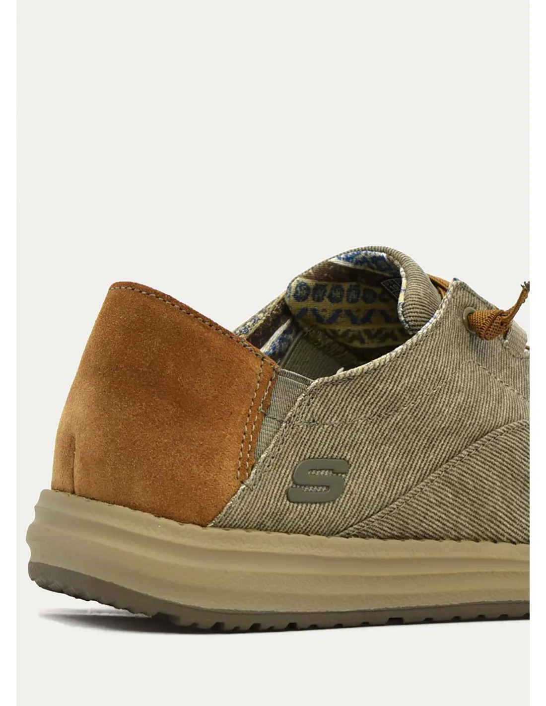 ZAPATO CASUAL SKECHERS 210116 TAUPE 