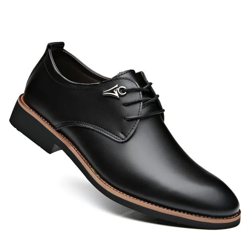 Zapatos Formales De Cuero Genuino Para Hombre