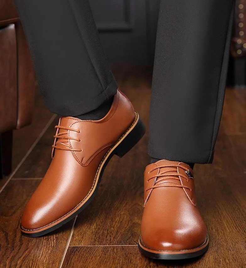 Zapatos Formales De Cuero Genuino Para Hombre