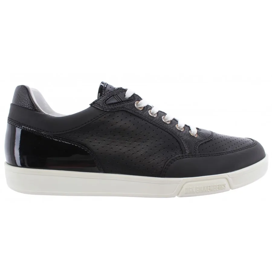 Zapatos Hombre Sneakers DIRK BIKKEMBERGS Sport Couture Olimpian 188 Cuero Negro