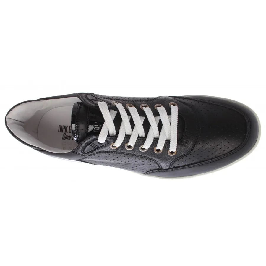 Zapatos Hombre Sneakers DIRK BIKKEMBERGS Sport Couture Olimpian 188 Cuero Negro