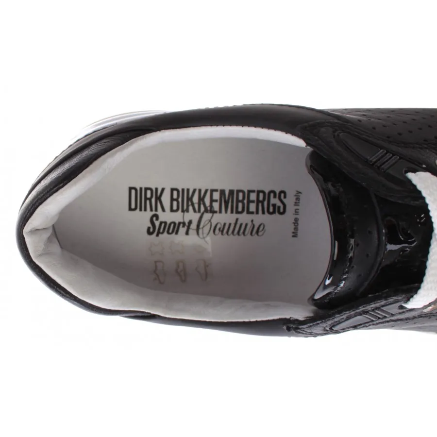 Zapatos Hombre Sneakers DIRK BIKKEMBERGS Sport Couture Olimpian 188 Cuero Negro