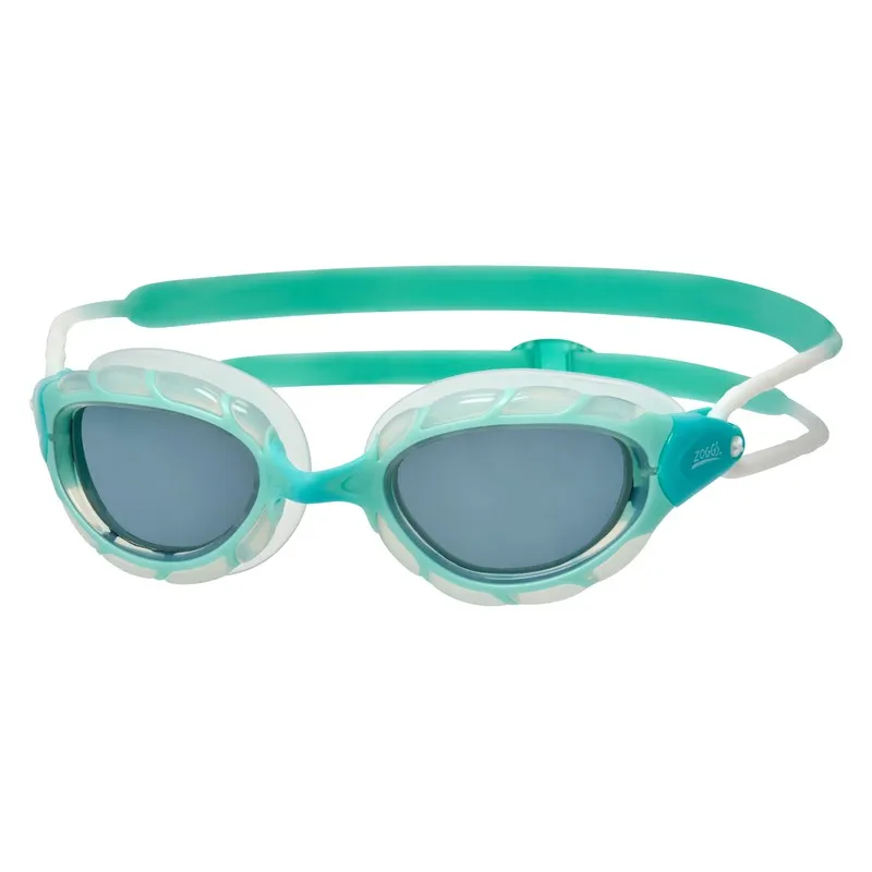 Zoggs gafas Predator Verde Transparente Tintado Ahumado Regular